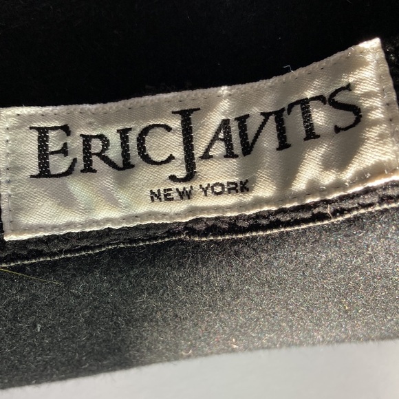 Black Eric Javits Hat - Picture 3 of 4